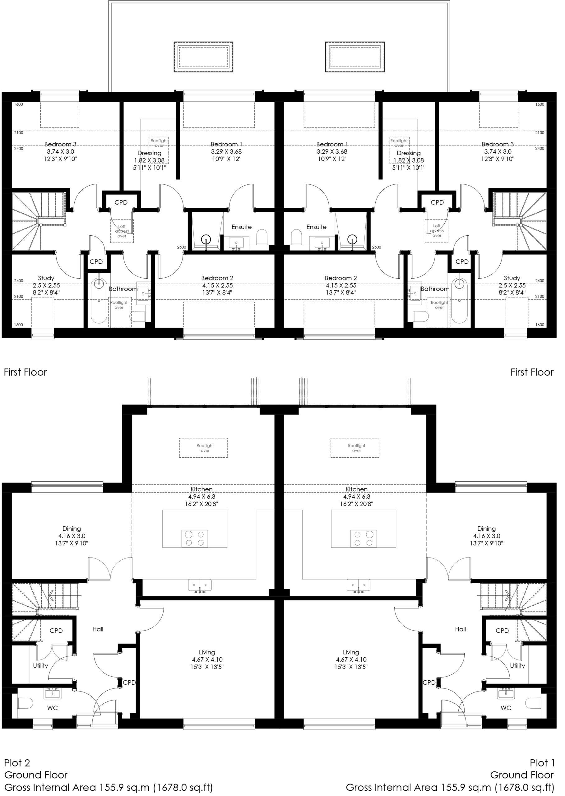 Hilders Lane, Edenbridge, Plot 1 & 2